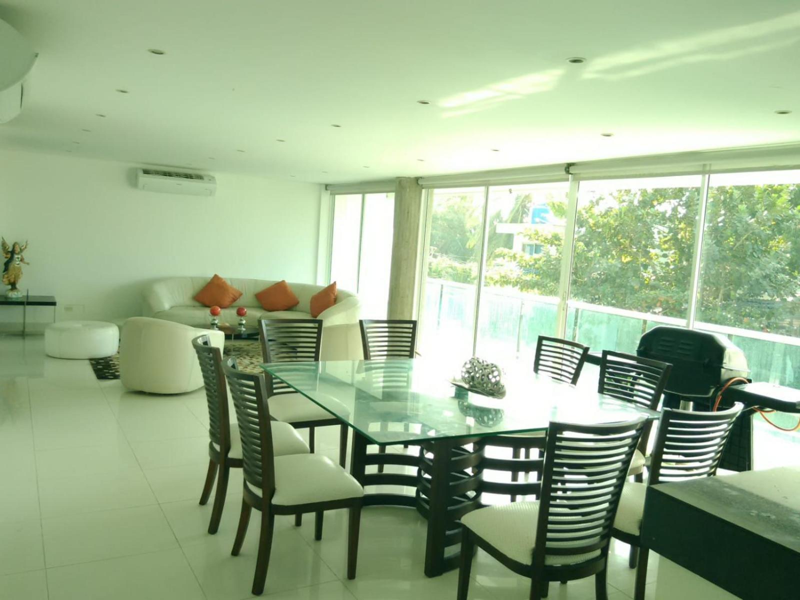 Apartamento Luxury Azul Beach La Boquilla Lejlighed Cartagena Eksteriør billede